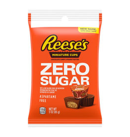 Hershey's Reese's Mini Cups Zero Sugar 3oz Bag CLEARANCE