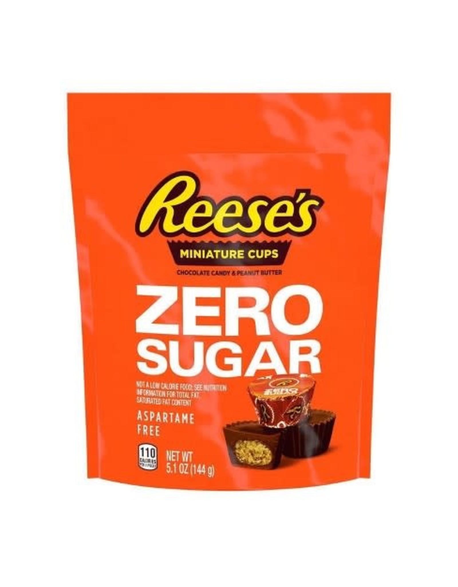 Hershey's Reese's Mini Cups Zero Sugar Pouch 5.1oz