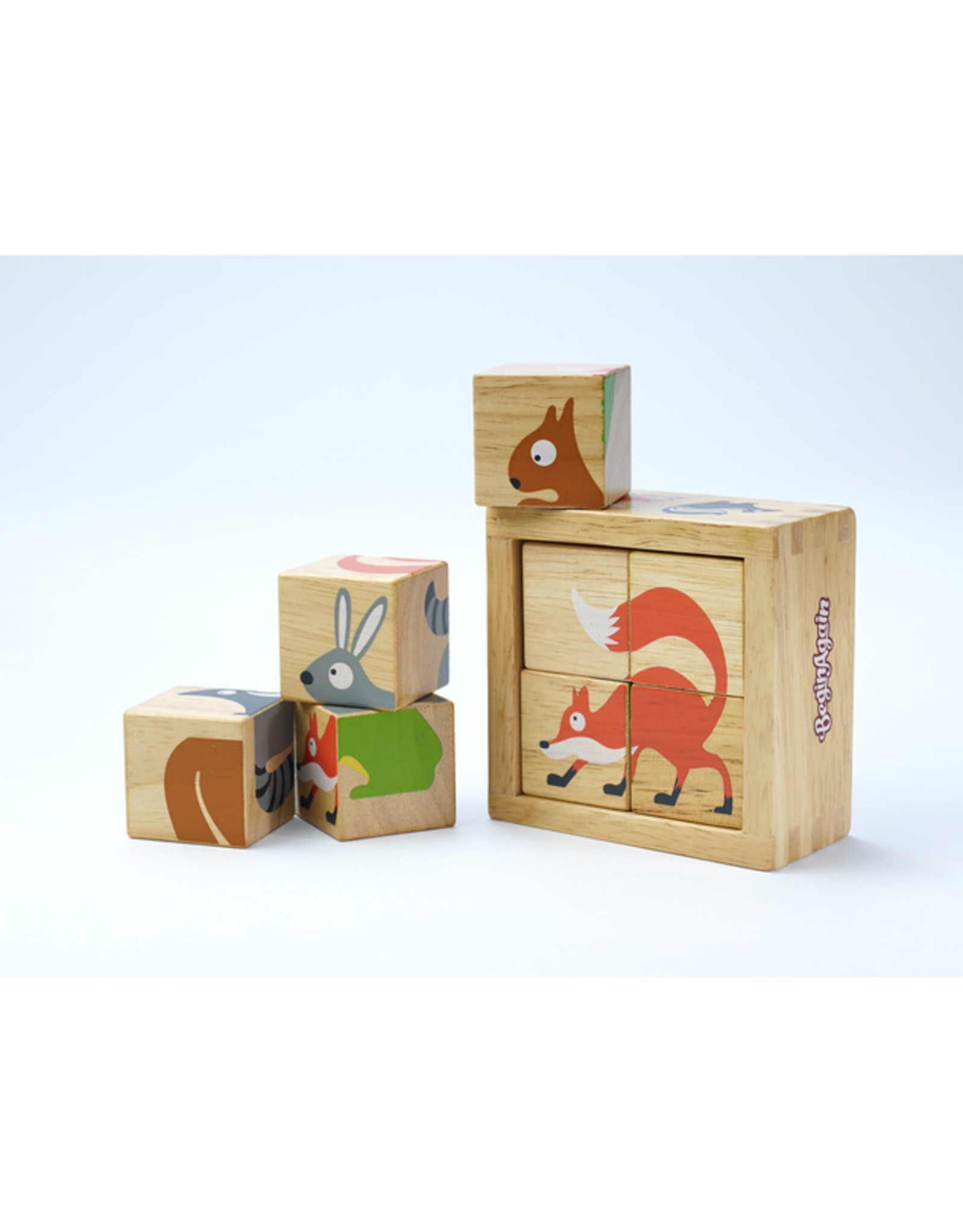 Begin Again Buddy Blocks - Backyard Animals