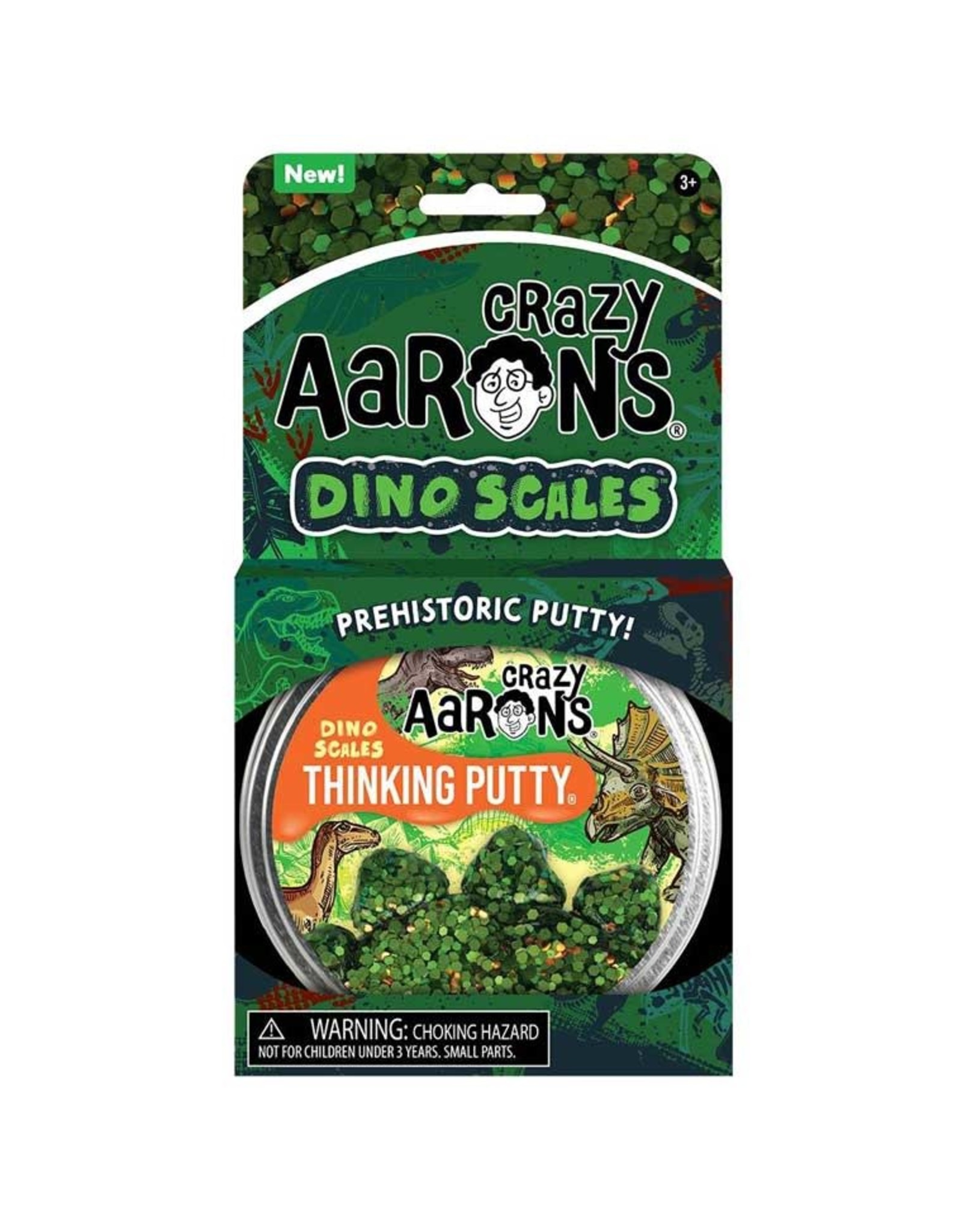 Crazy Aaron's Crazy Aaron's 4" Tin Trendsetter - Dino Scales