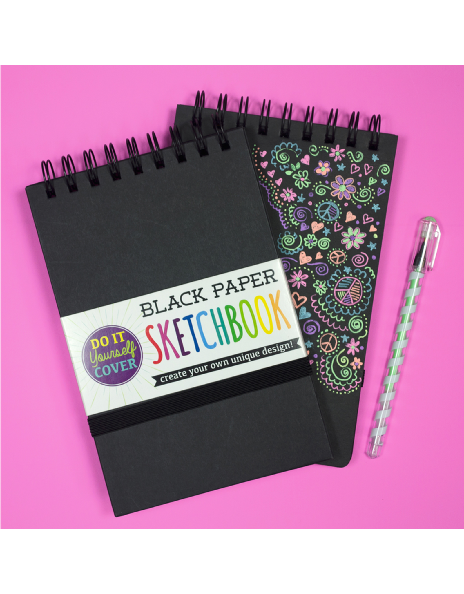 Ooly D.I.Y. Sketchbook - Small Black Paper