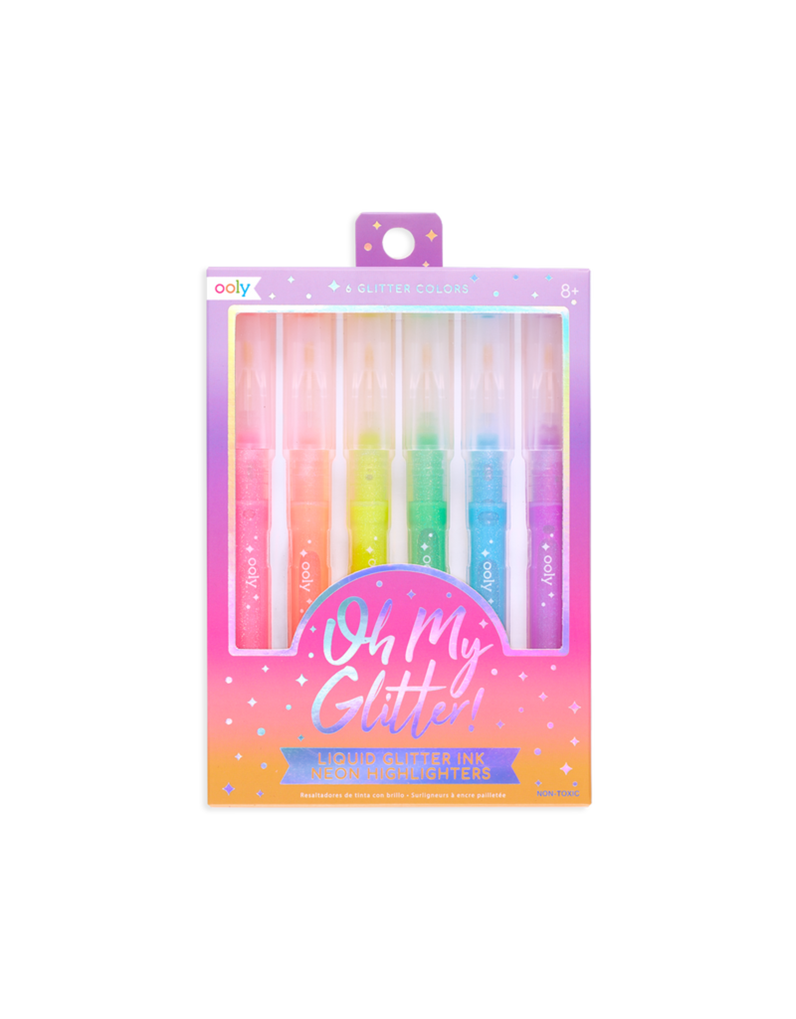 Ooly Oh My Glitter! Highlighters - Set of 6