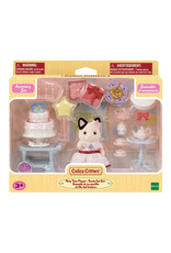 Calico Critters Calico Critter Party Time Playset - Tuxedo Cat
