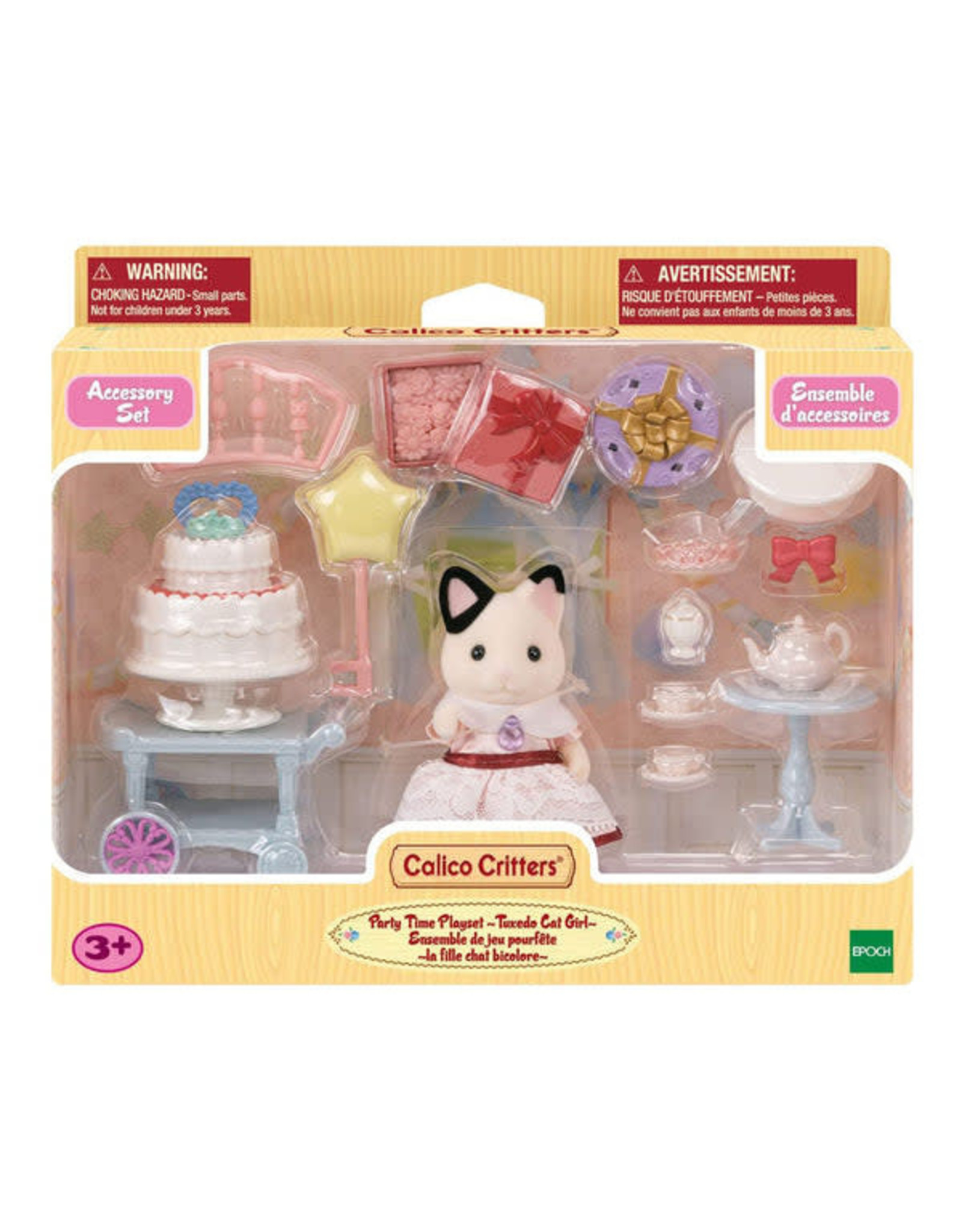 Calico Critters Calico Critters Party Time Playset - Tuxedo Cat