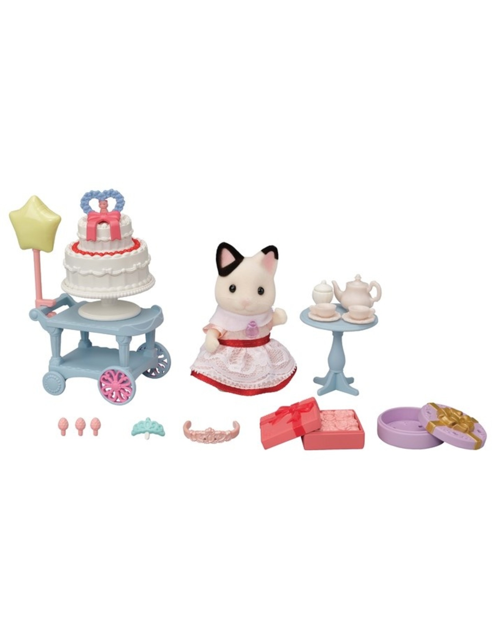 Calico Critters Calico Critters Party Time Playset - Tuxedo Cat