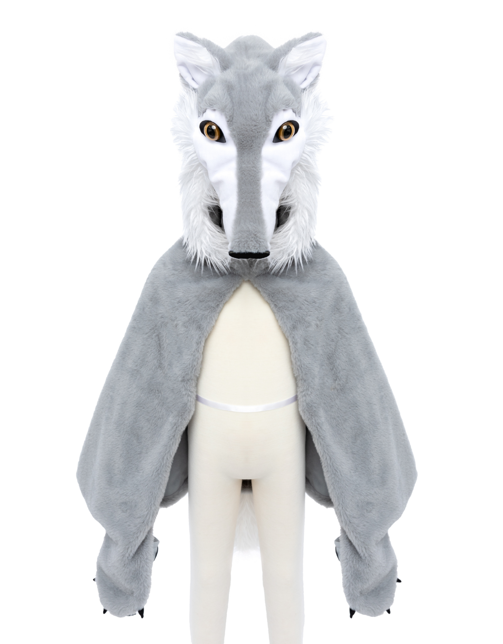 Great Pretenders Woodland Wolf Cape, Size 4-6