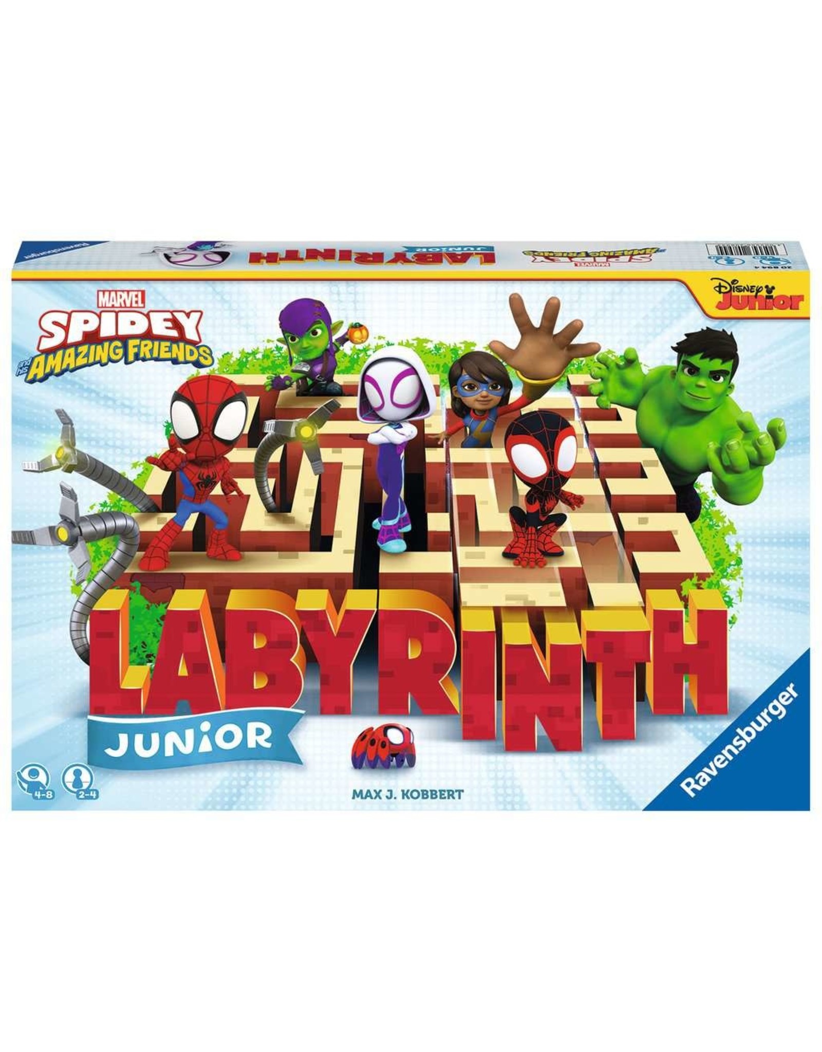 Ravensburger Spidey and His Amazing Friends Junior Labyrinth