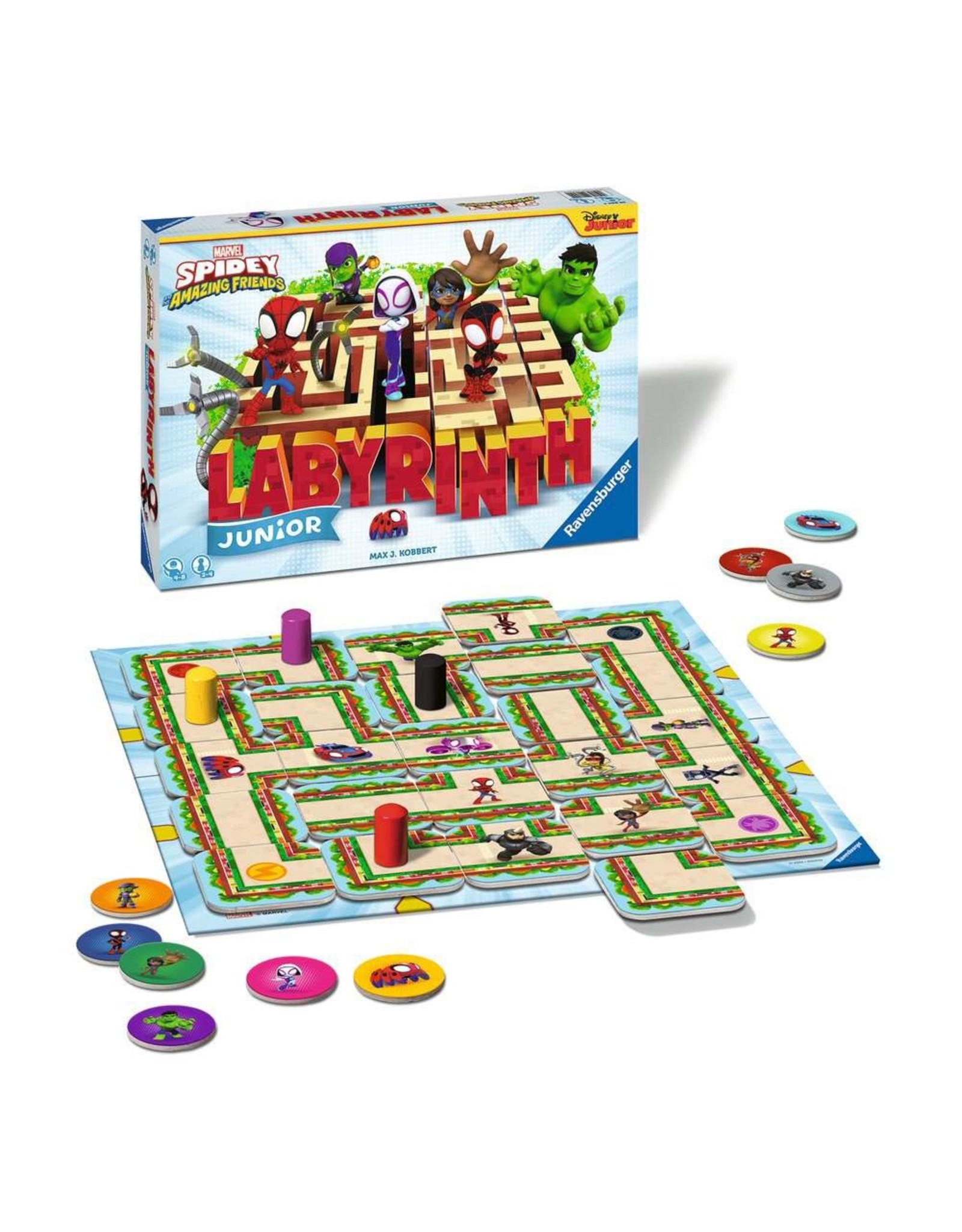 Ravensburger Spidey and His Amazing Friends Junior Labyrinth