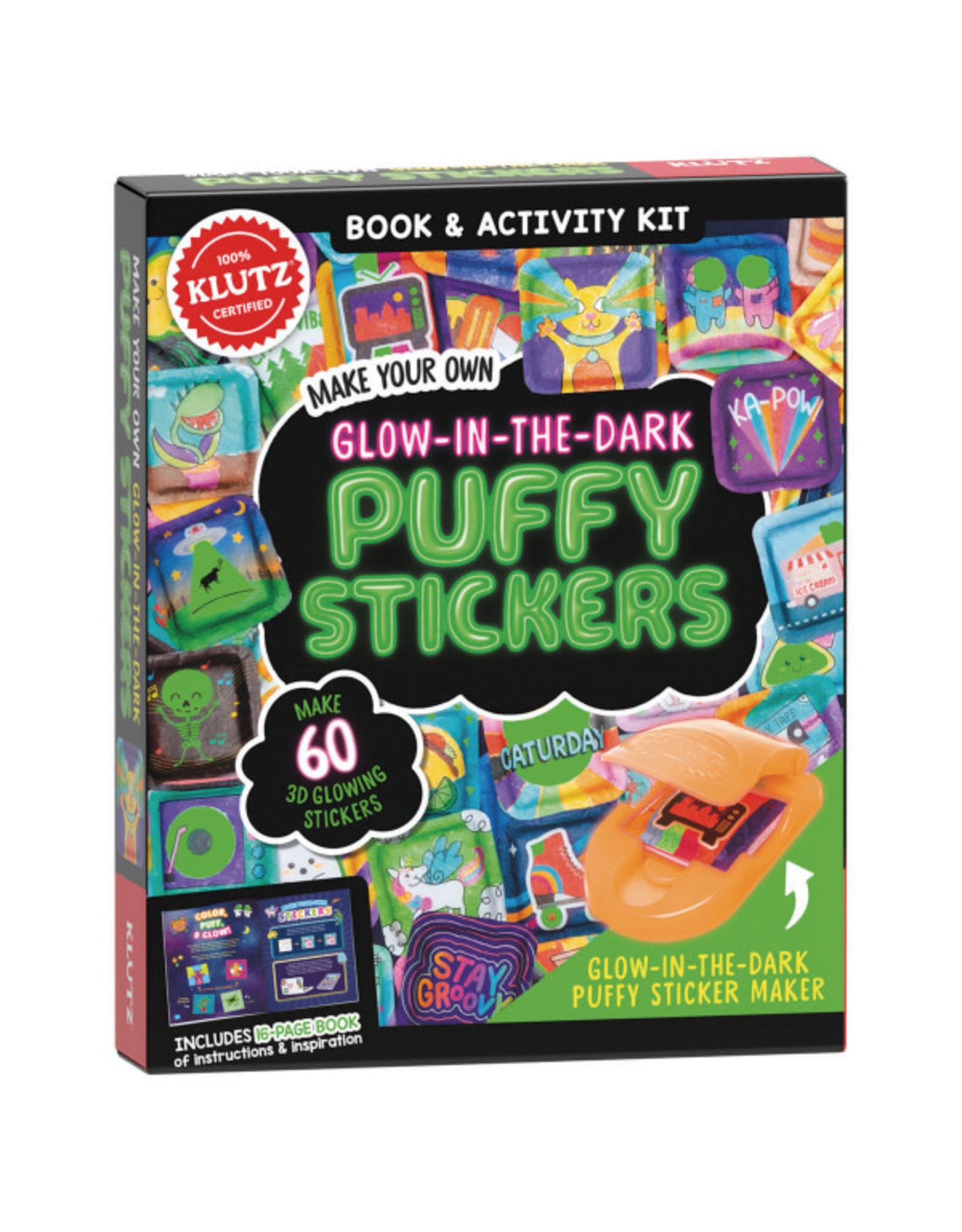 Klutz Klutz: Make Your Own Glow in the Dark Puffy Stickers