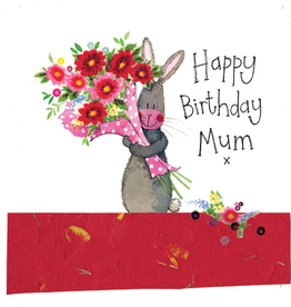 Alex Clark Art Mum Rabbit Birthday Card