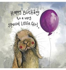 Alex Clark Art Sunshine Rabbit Birthday Card