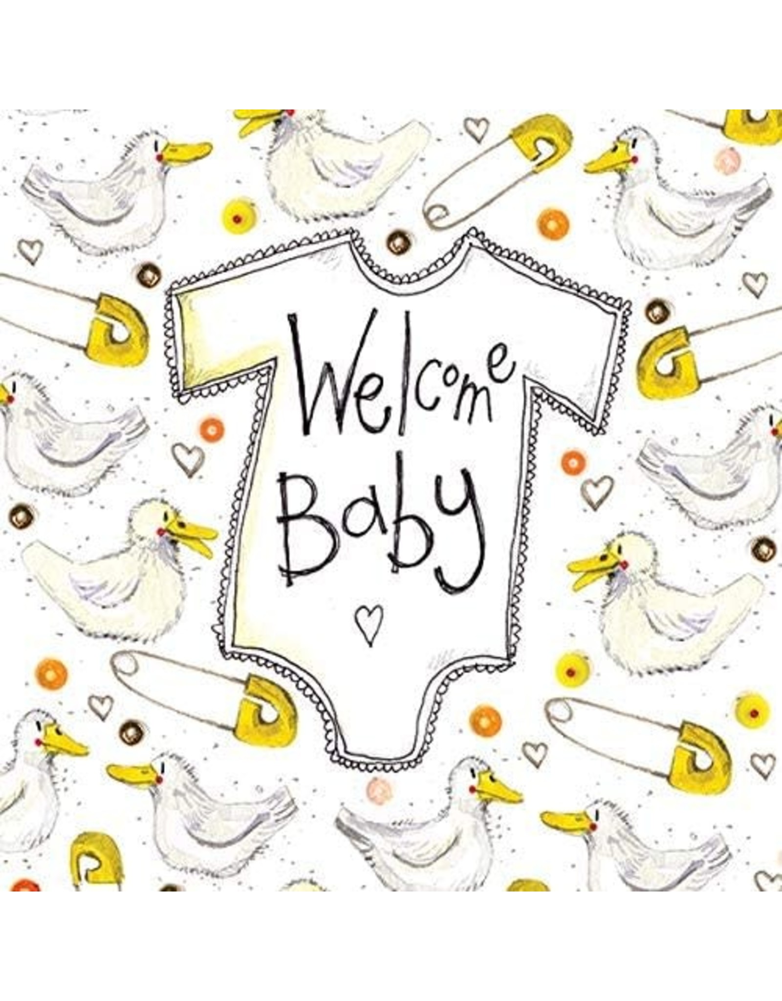 Alex Clark Art Welcome Baby Card