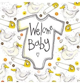 Alex Clark Art Welcome Baby Card