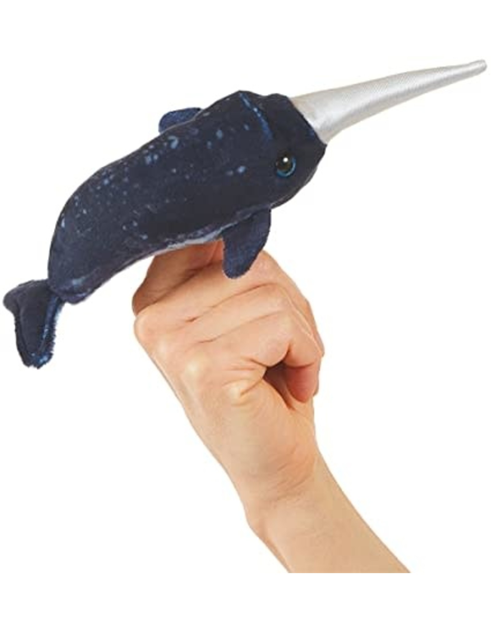 Folkmanis Folkmanis Mini Narwhal Finger Puppet