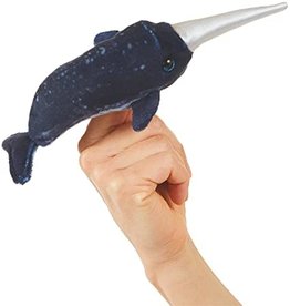 Folkmanis Folkmanis Mini Narwhal Finger Puppet