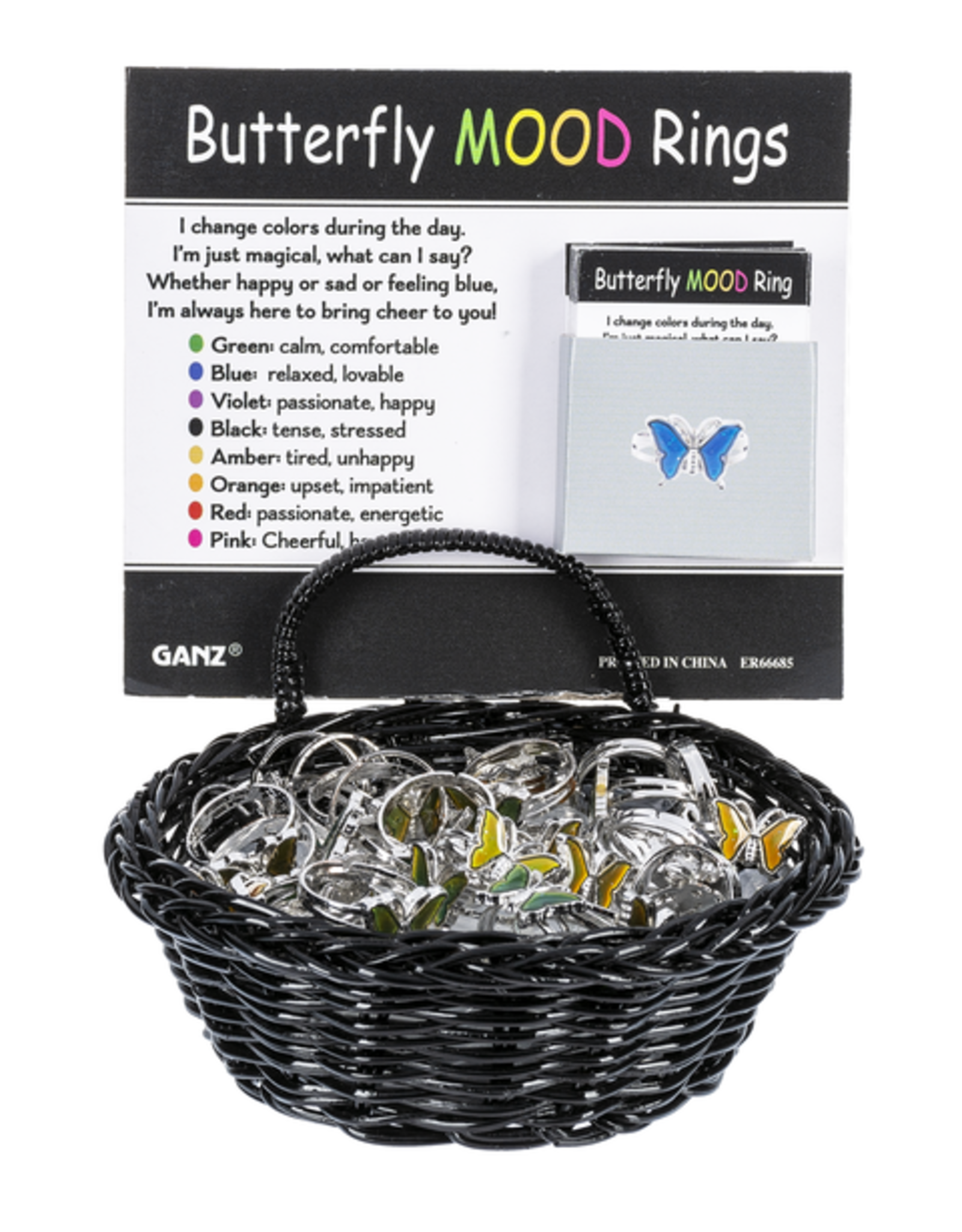 Ganz Butterfly Mood Rings