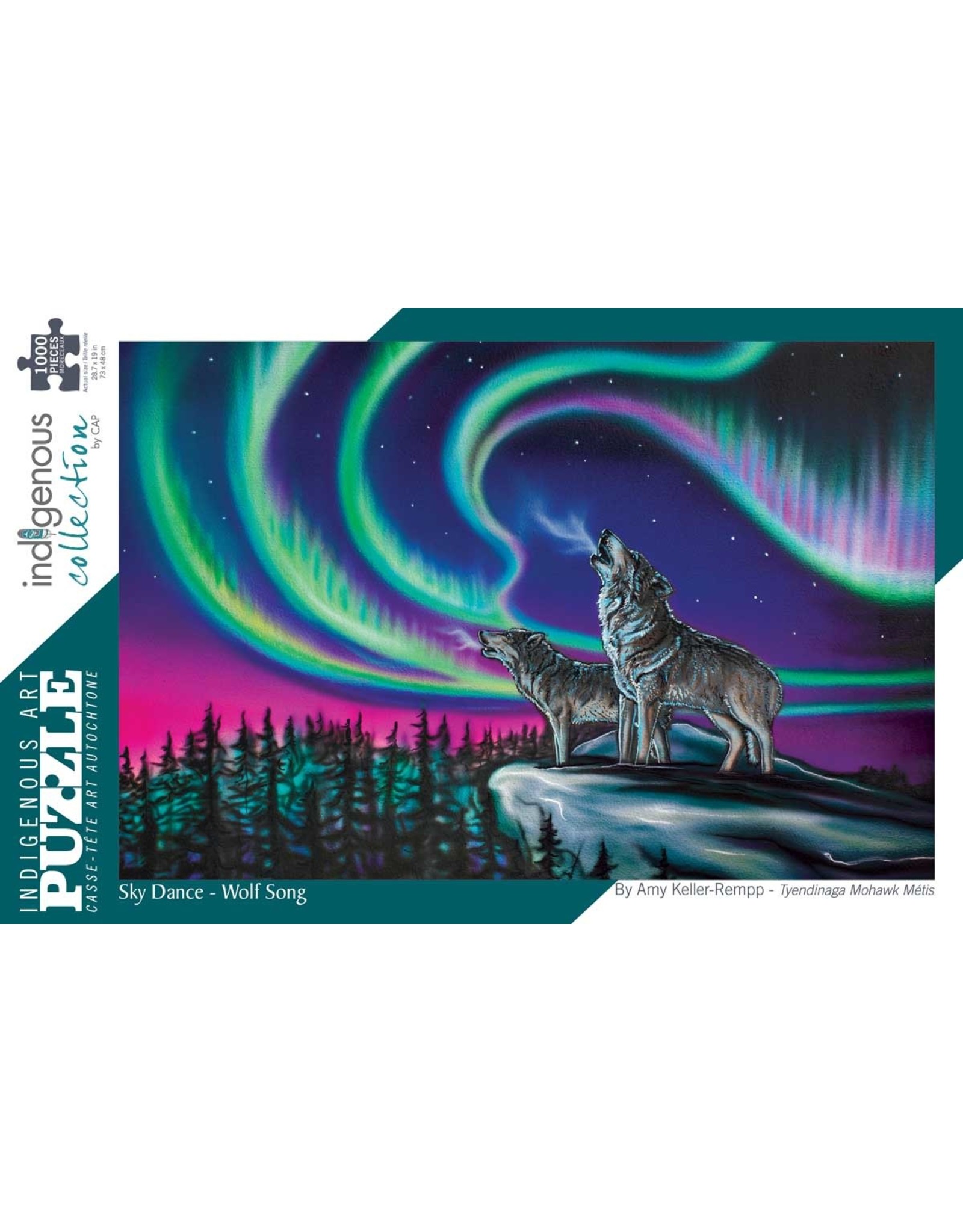 Indigenous Collection Sky Dance - Wolf Song 1000pc
