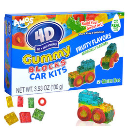 4D Gummy Blocks Car Kit