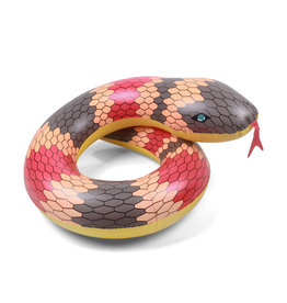 Red Snake Inflatable Coil Pool Float
