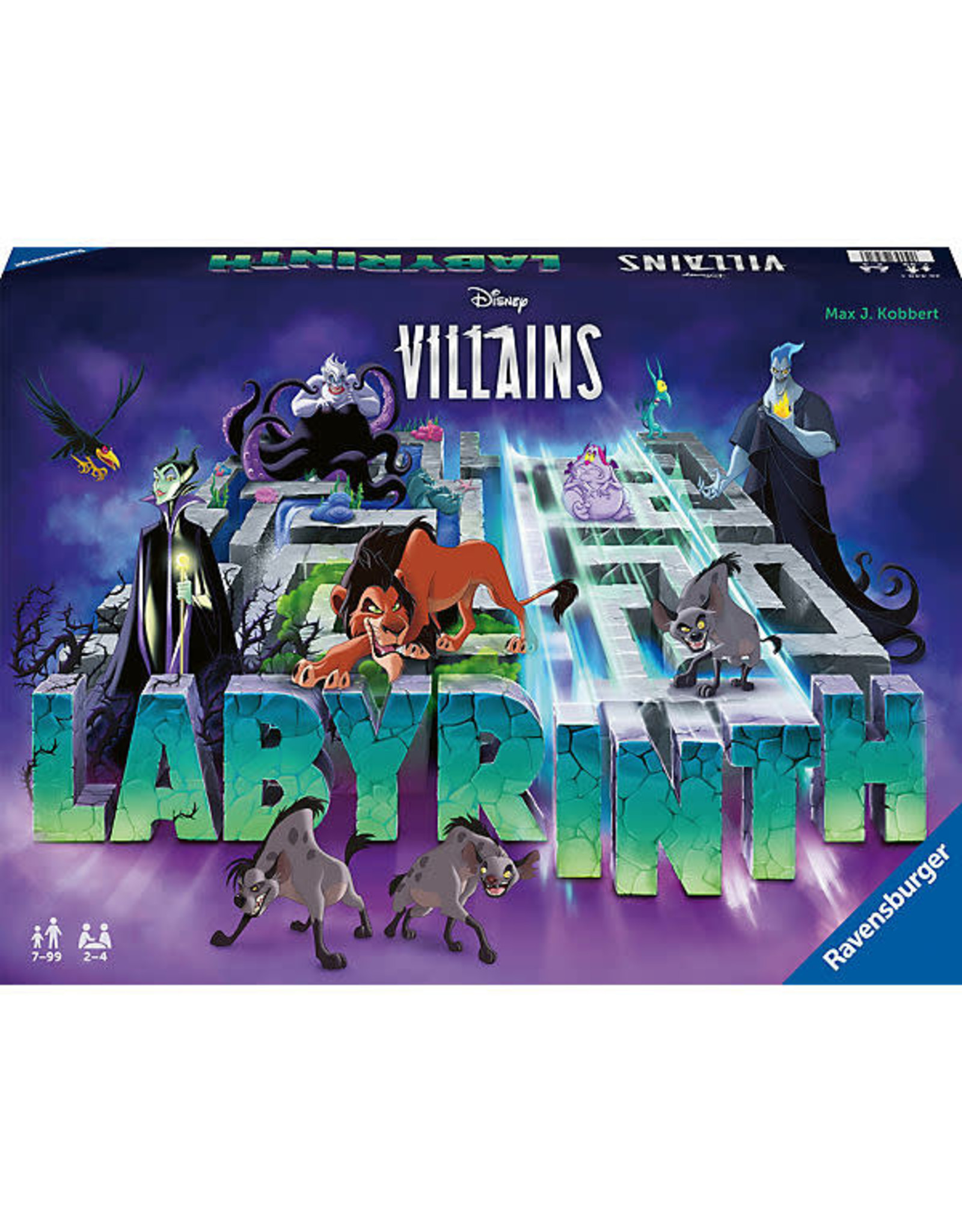 Ravensburger 3D Labyrinth Family Board Game for 2-4 players, Kids & Adults  Age 7 & Up - So Easy to Learn & Play with Great Replay Value