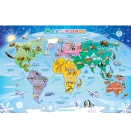 Cobble Hill World Map Tray Puzzle