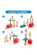 Hape Quadrilla Stack Track Bucket Set