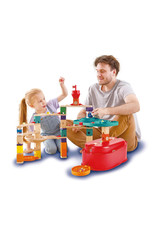 Hape Quadrilla Stack Track Bucket Set