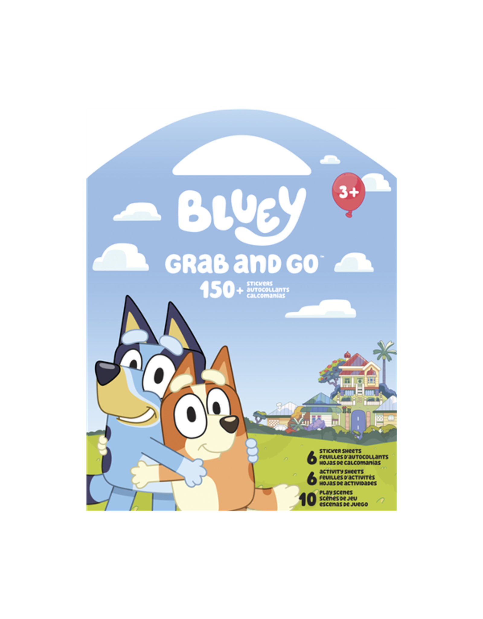 Bluey Grab & Go Sticker Activity Book