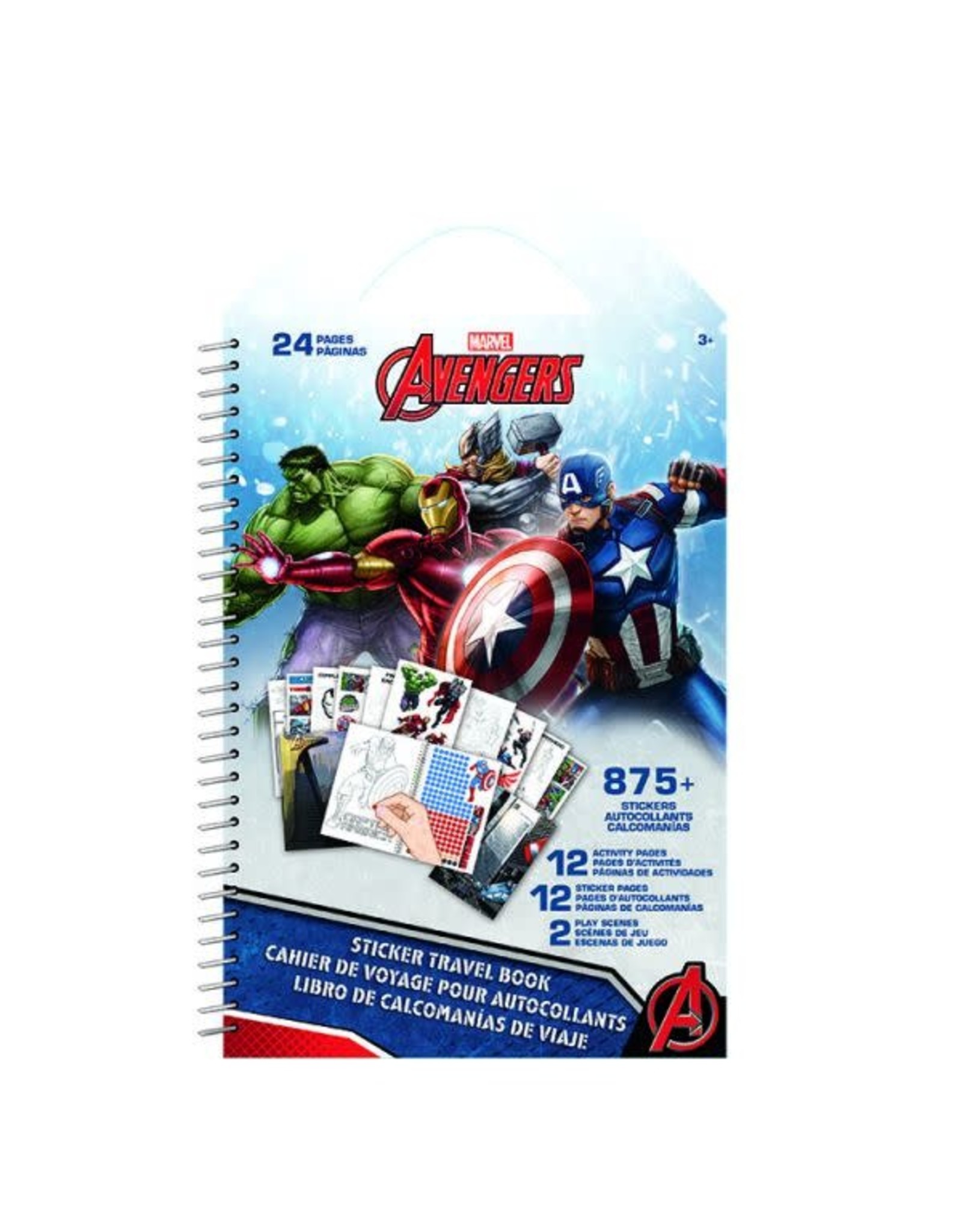 Avengers Assemble Sticker Travel Book