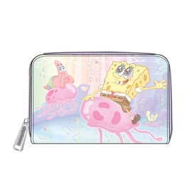 Loungefly SpongeBob SquarePants Jelly Fishing Zip Around Wallet