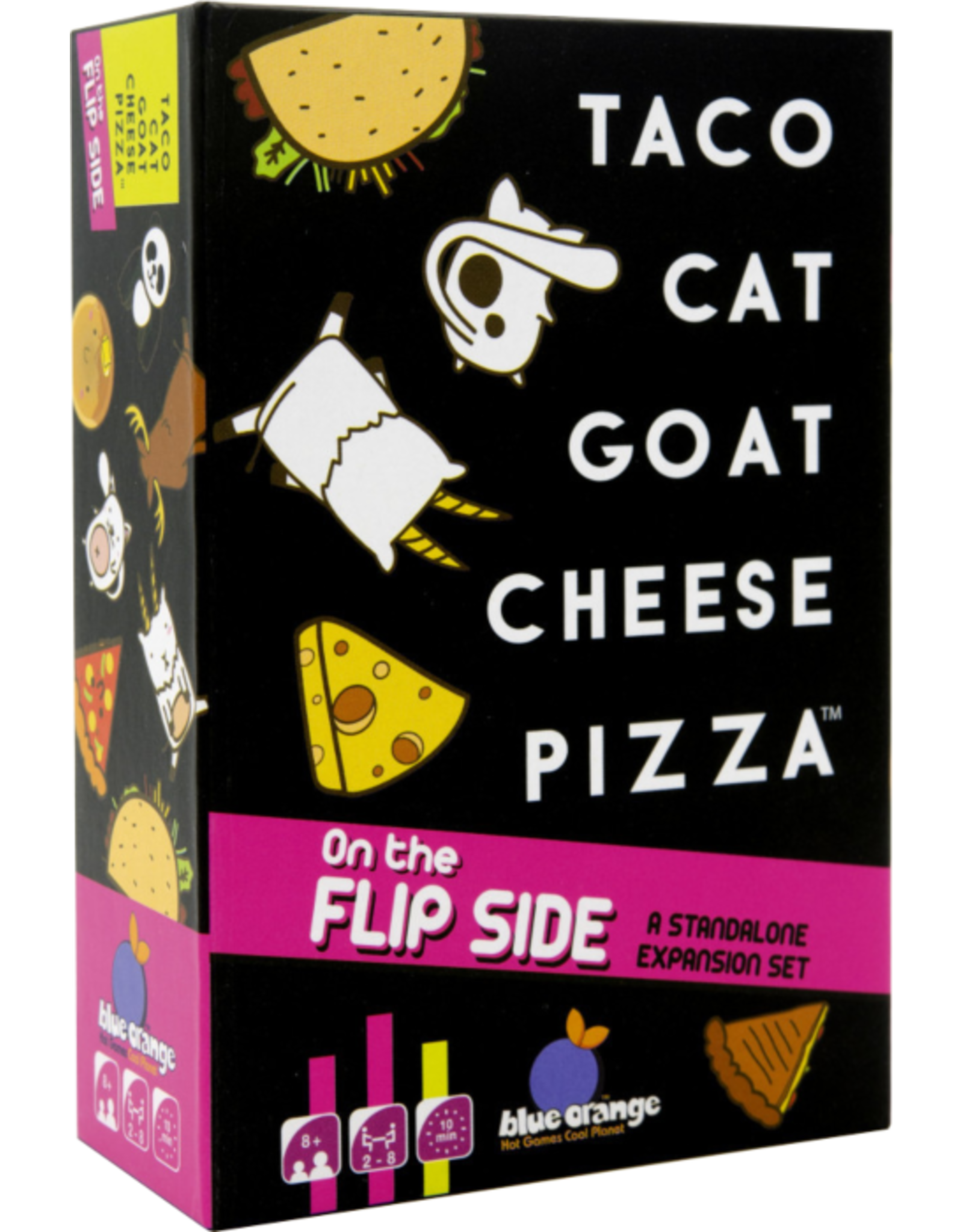 Blue Orange Games Taco Cat Goat Cheese Pizza: On The Flip Side