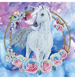 D.I.Y Crystal Art Kit Crystal Art Card Kit - Unicorn Garland