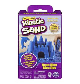 Spin Master Kinetic Sand - 8oz Sand Box Blue