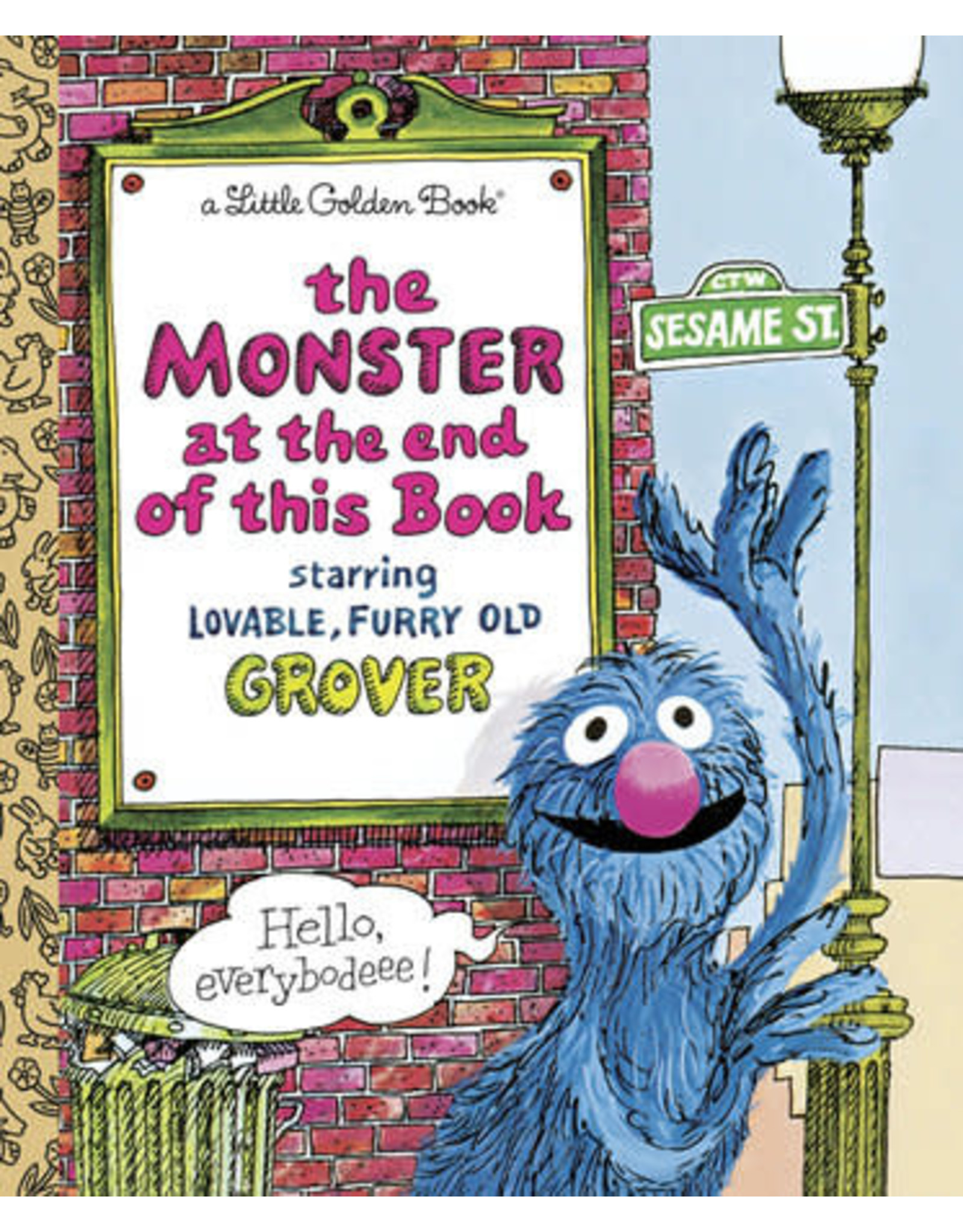 Little Golden Books The Monster at the End of This Book Little Golden Book (Sesame Street)
