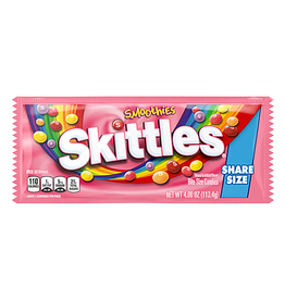 Skittles Smoothies Share Size