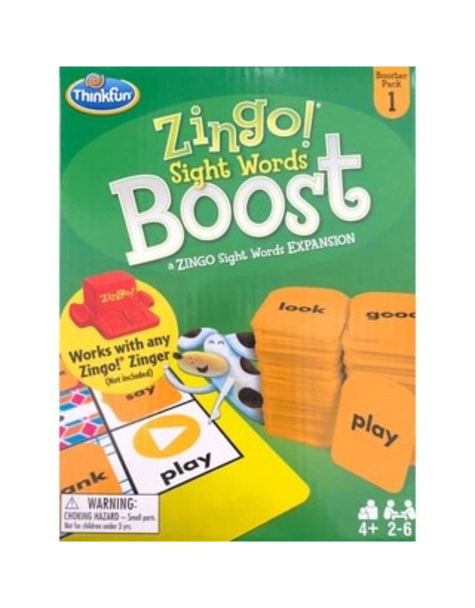 Think Fun Zingo! Sight Words Boost Booster Pack #1