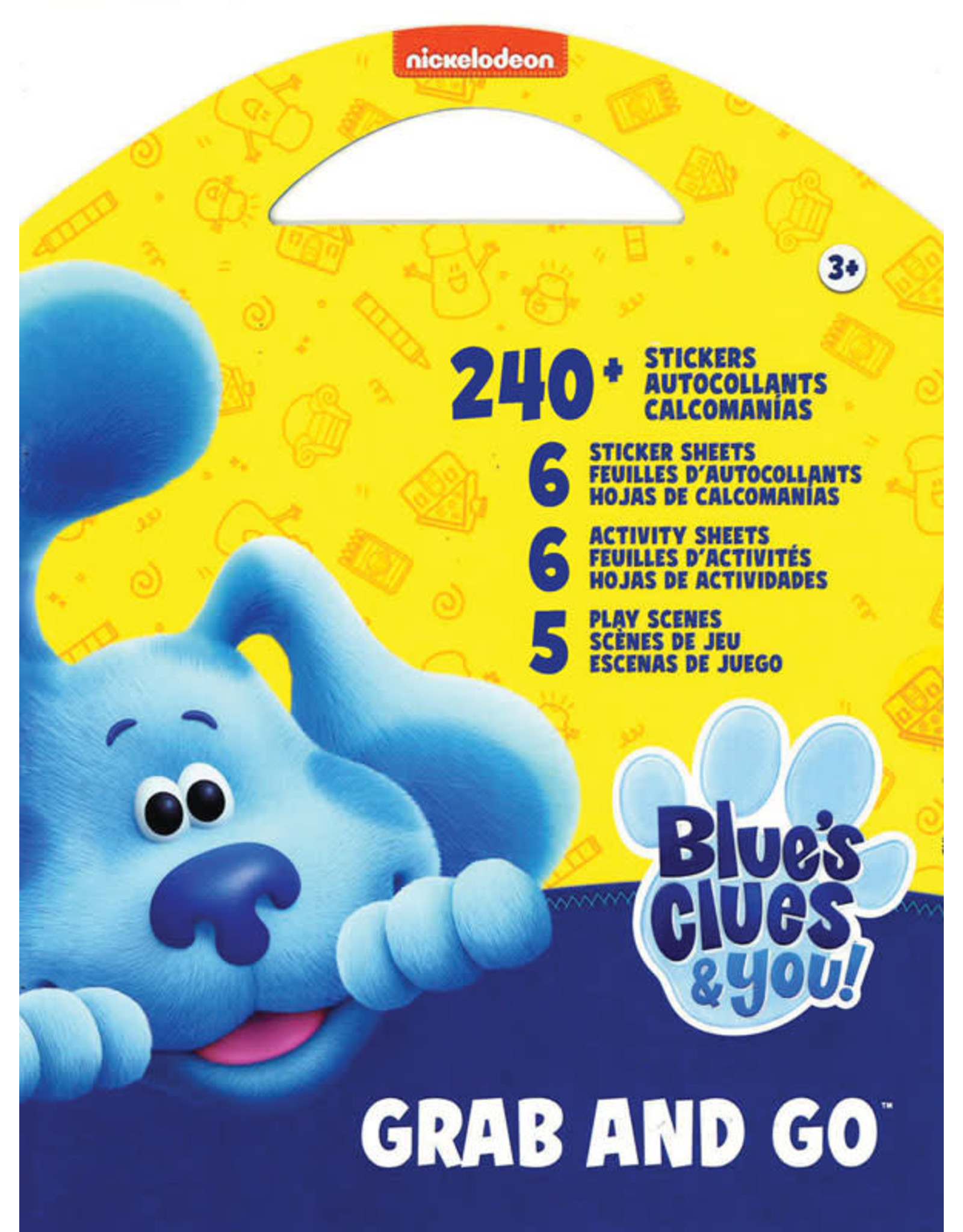 Blue's Clues Grab & Go Sticker Activity Book