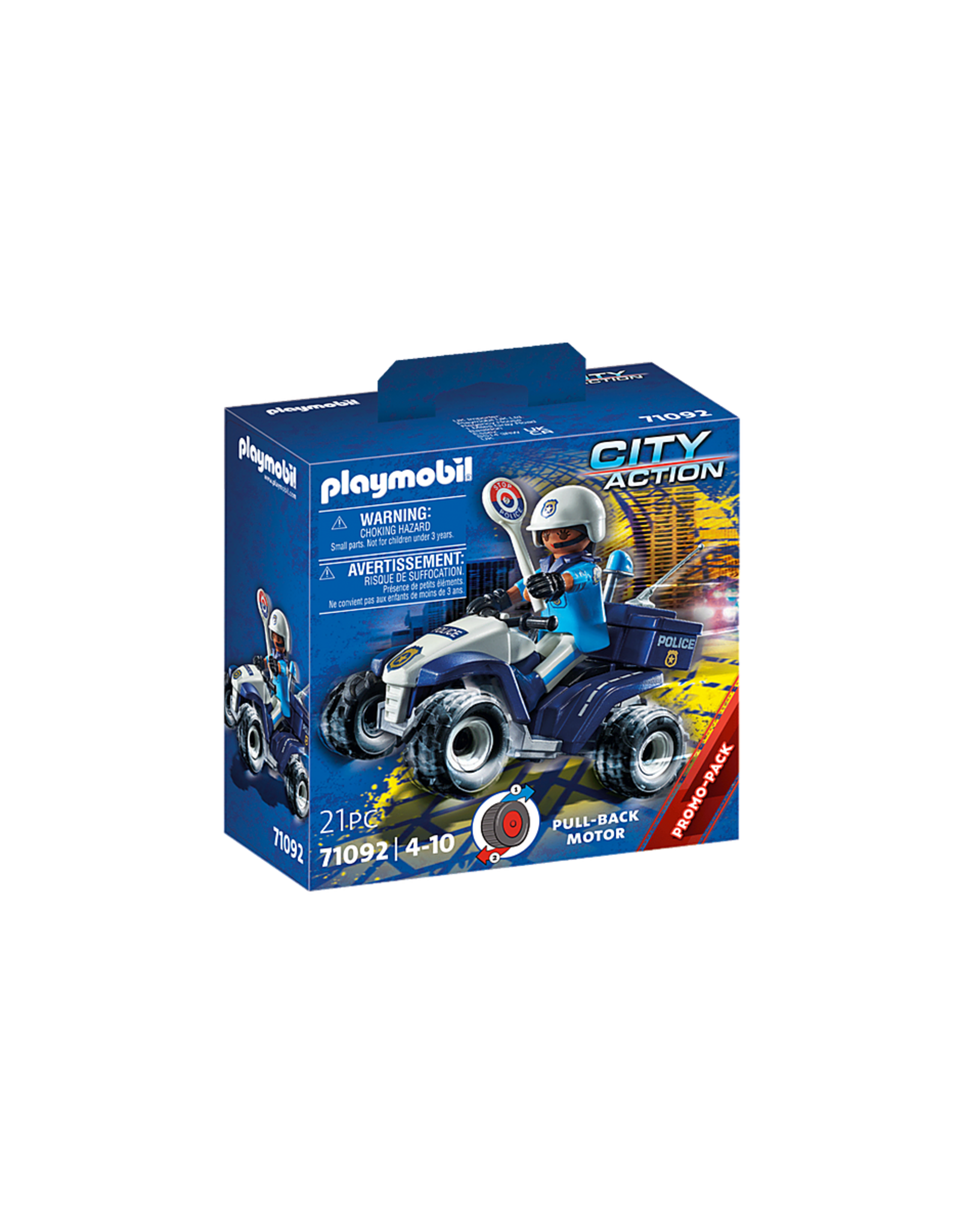 Playmobil police shop quad bike