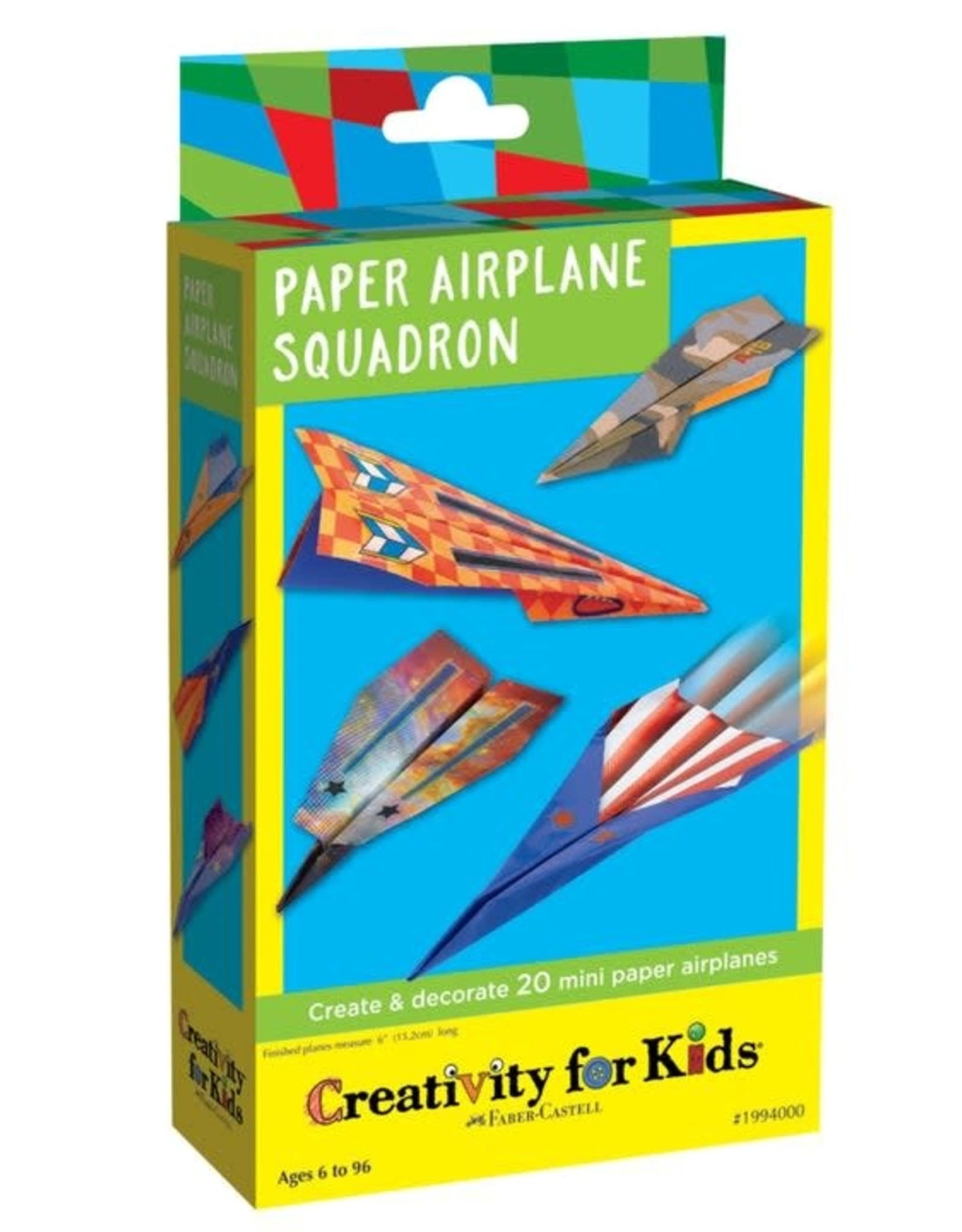 Creativity For Kids Paper Airplane Squadron