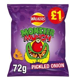 Walkers Walkers Monster Munch Pickled Onion 72g (British)
