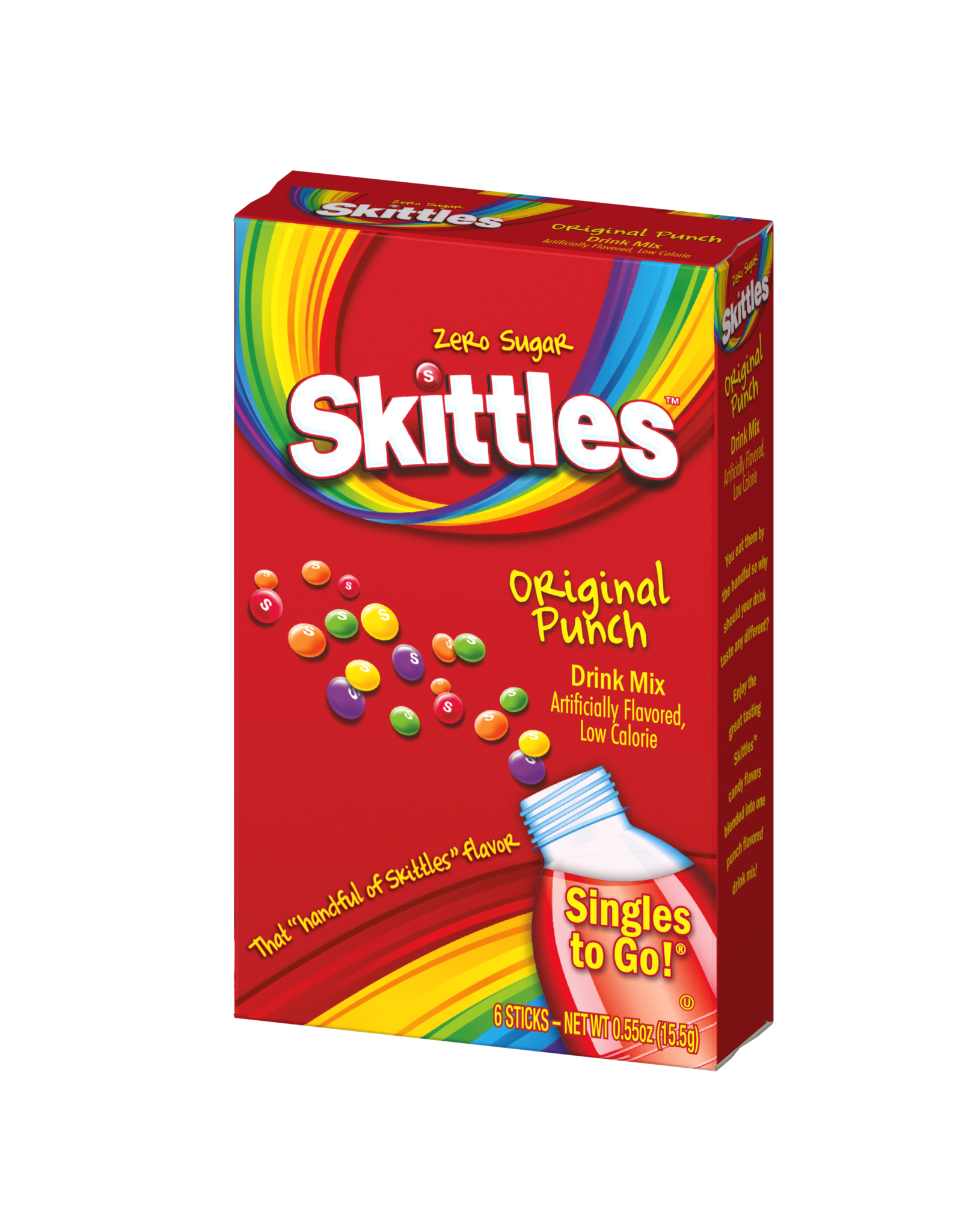 Skittles Rainbow Singles To Go Original Punch
