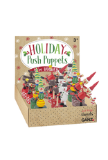 Ganz Holiday Wooden Push Up Puppet CLEARANCE FINAL SALE
