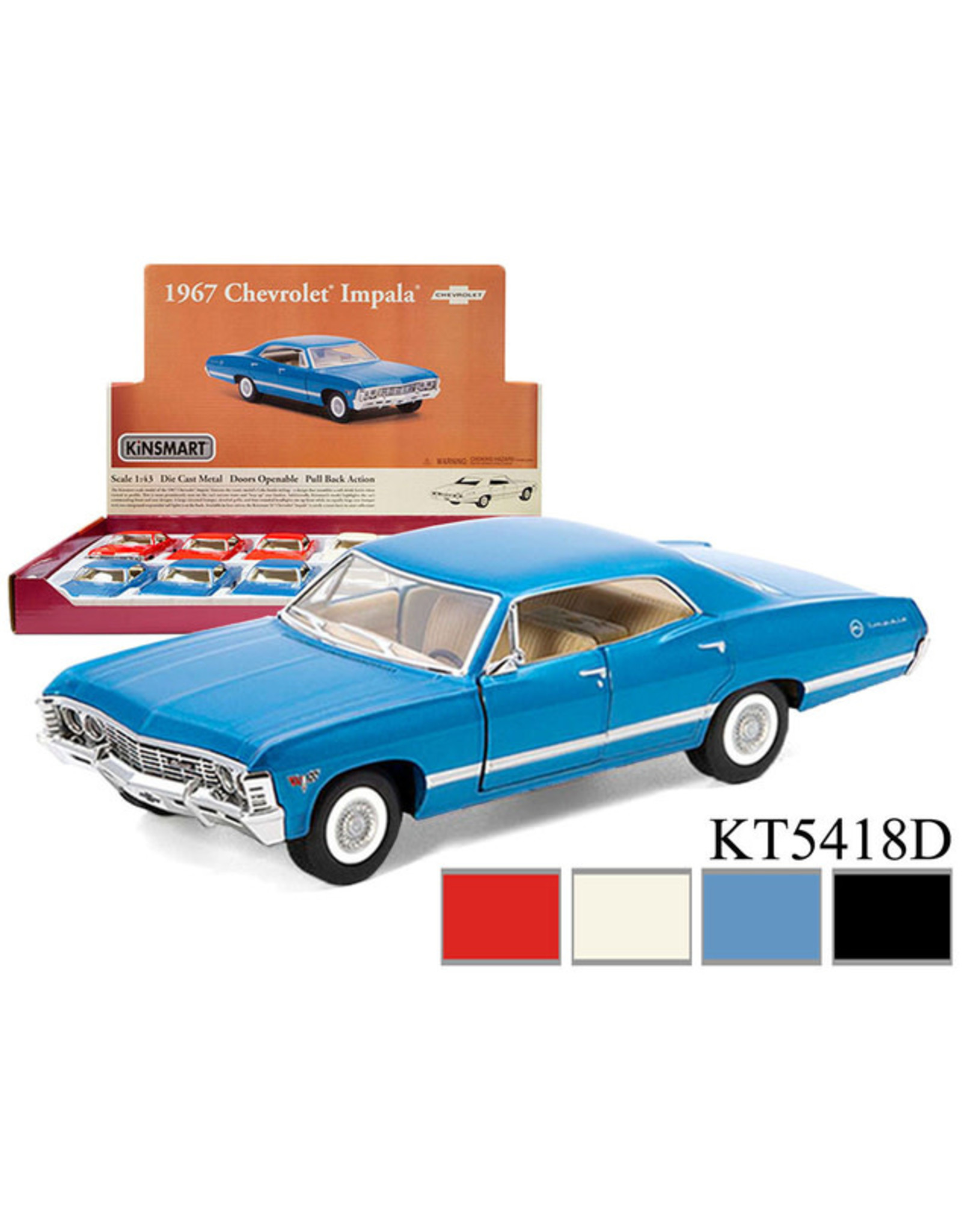 Die Cast 5" 1967 Chevrolet Impala