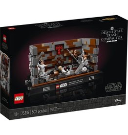 Lego Death Star Trash Compactor Diorama
