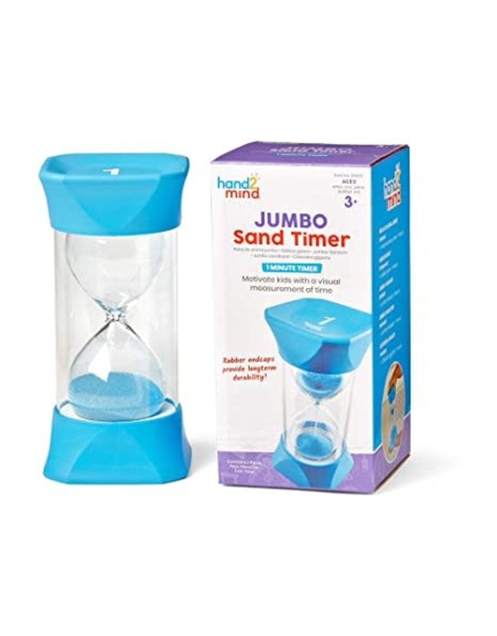 hand2mind Jumbo 1 Minute Sand Timer