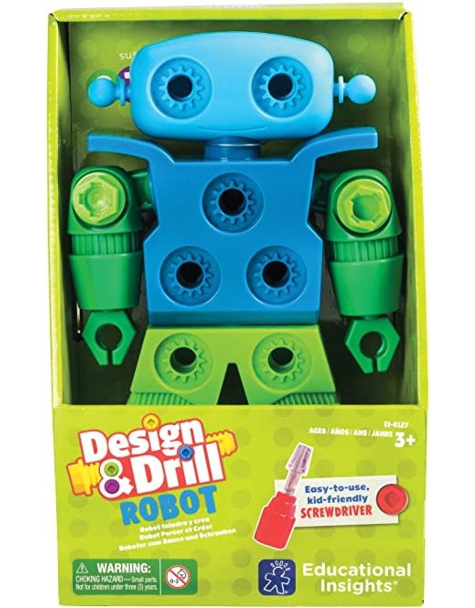 Educational Insights Design & Drill Robot