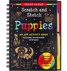 Peter Pauper Press Puppies Scratch and Sketch