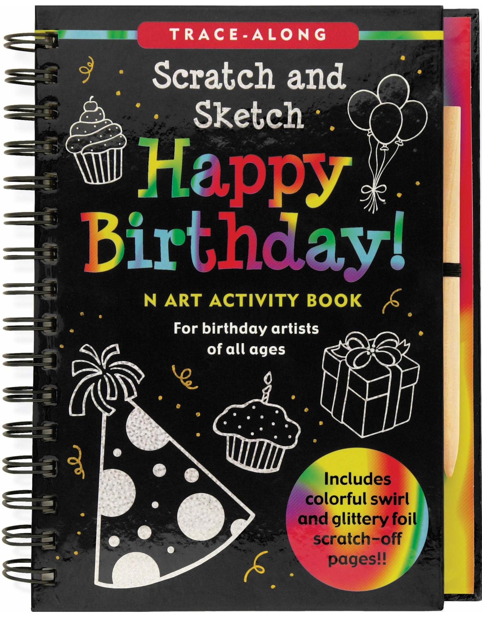 Peter Pauper Press Happy Birthday! Scratch and Sketch