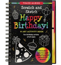 Peter Pauper Press Happy Birthday! Scratch and Sketch