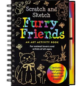 Peter Pauper Press Furry Friends Scratch and Sketch